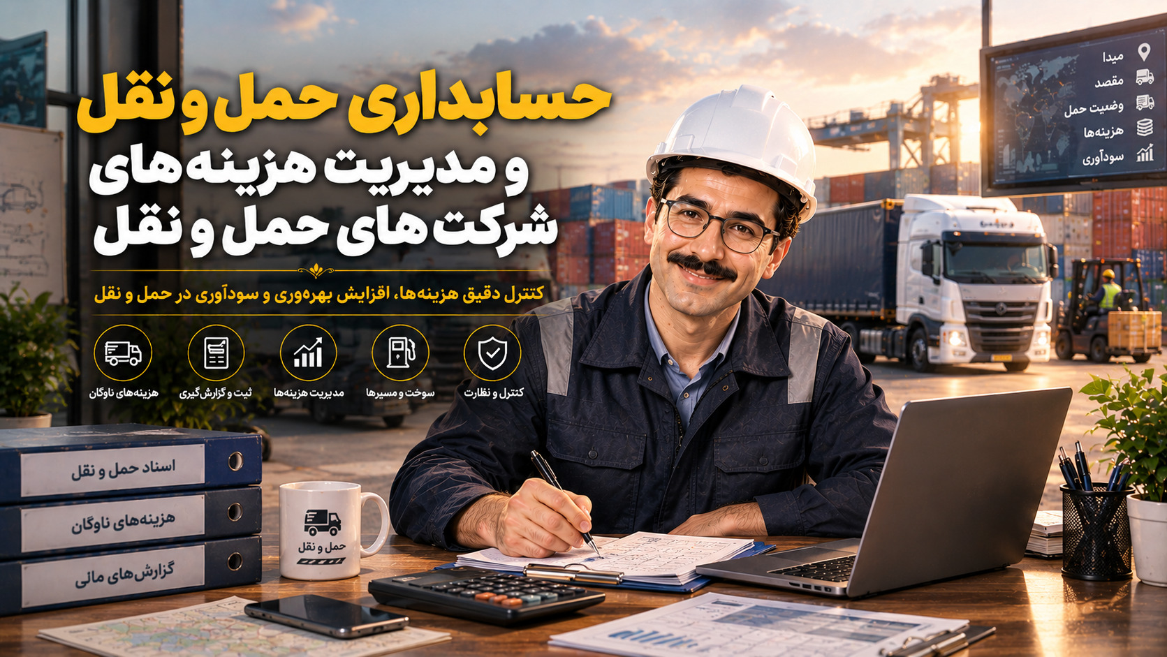 حسابداری حمل و نقل چیست؟ بررسی هزینه‌ها، اهمیت و کاربردها
