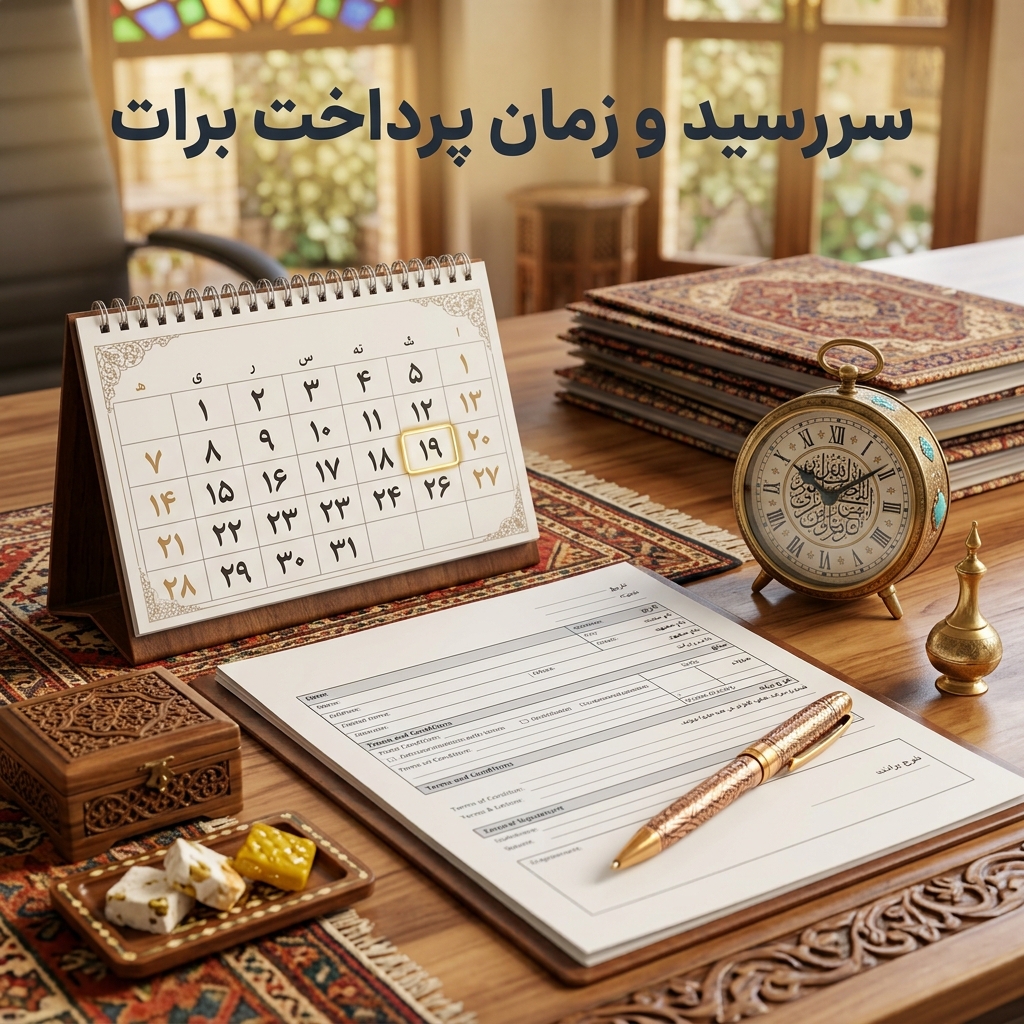 سررسید و زمان پرداخت برات